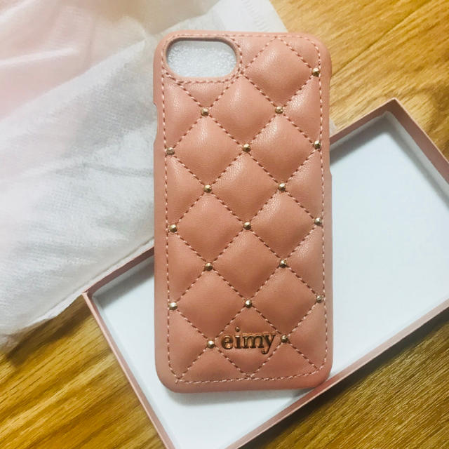 eimy キルティングスタッズiPhoneケース