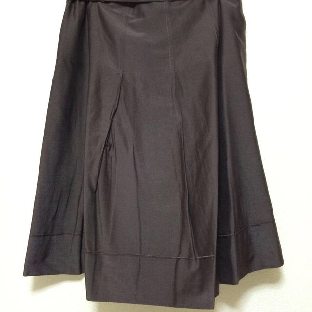 PROPORTION BODY DRESSING(プロポーションボディドレッシング)の《クリーニング済》ブラウンスカート レディースのスカート(ひざ丈スカート)の商品写真