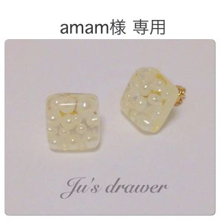 amam様 専用ページ(ピアス)