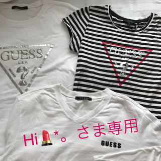 ゲス(GUESS)のGuess♡トップス3点セット(Tシャツ(半袖/袖なし))