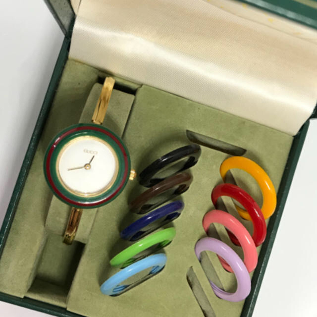 グッチ チェンジベゼル 腕時計-