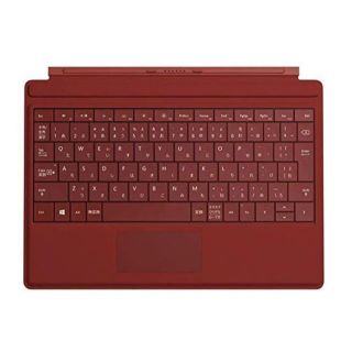 マイクロソフト(Microsoft)のSurface 3 Type Cover ブライトレッド A7Z-00071(PC周辺機器)