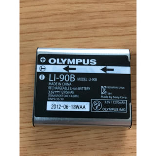 オリンパス(OLYMPUS)のOLYMPUSカメラ用バッテリー LI-90B(その他)