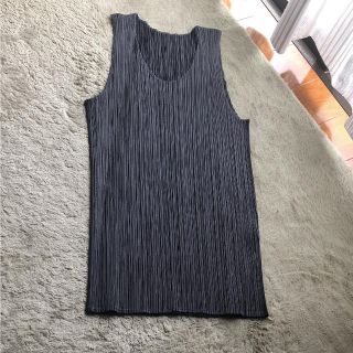 プリーツプリーズイッセイミヤケ(PLEATS PLEASE ISSEY MIYAKE)のお値下げ 美品 タンクトップ(タンクトップ)