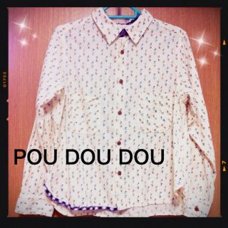 プードゥドゥ(POU DOU DOU)のPOU DOU DOU♡小花柄シャツ(シャツ/ブラウス(長袖/七分))