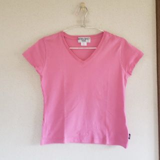 ナチュラルビューティーベーシック(NATURAL BEAUTY BASIC)のピンクTシャツ(Tシャツ(半袖/袖なし))