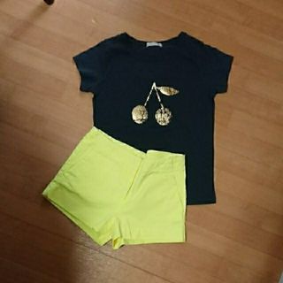 ジェイクルー(J.Crew)の新品未使用crewcuts FRANKIE 12 蛍光イエローショートパンツ(その他)