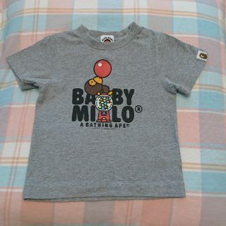 アベイシングエイプ(A BATHING APE)の超美品 1度使用！！アベイシングエイプ☆Tシャツ 90㎝ (Tシャツ/カットソー)