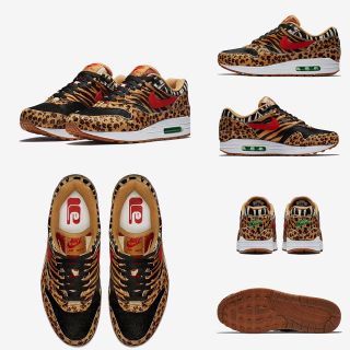 ナイキ(NIKE)のatmos × NIKE AIR MAX 1 DLX ANIMAL PACK(スニーカー)