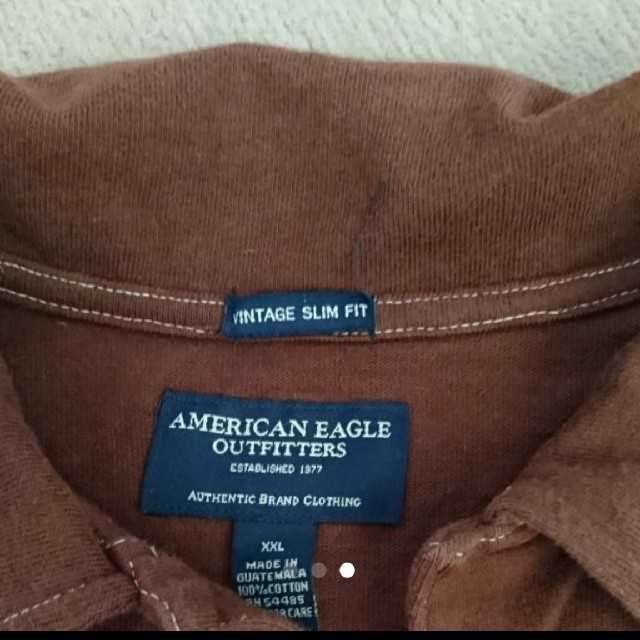 American Eagle(アメリカンイーグル)のアメリカンイーグル ポロシャツ ＸＸＬ メンズ メンズのトップス(ポロシャツ)の商品写真