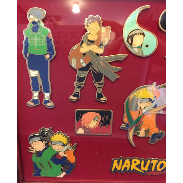 ジャンプ懸賞品「NARUTO-ナルト-」額縁入ピンズセットの通販 by ジャンプ懸賞品「NARUTO-ナルト-」額縁入ピンズセットの通販 by