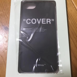 オフホワイト(OFF-WHITE)の【新品未開封】off white iPhone 7 case cover(iPhoneケース)