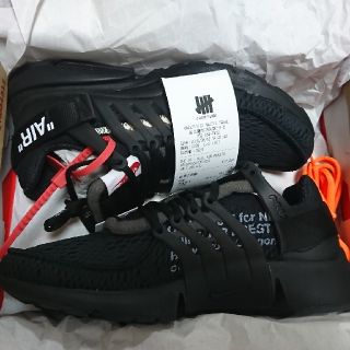 オフホワイト(OFF-WHITE)の【27cm】Off White NIKE Air Presto Black(スニーカー)