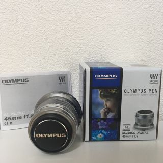 オリンパス(OLYMPUS)のオリンパス◎45mmF1.8単焦点レンズ(レンズ(単焦点))