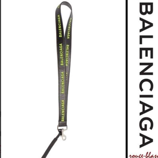 Balenciaga(バレンシアガ)の新品 未使用 BALENCIAGA バレンシアガ キーリング レザーストラップ メンズのファッション小物(キーホルダー)の商品写真