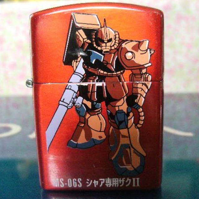 zippo モビルスーツガンダム  シャー専用ザク