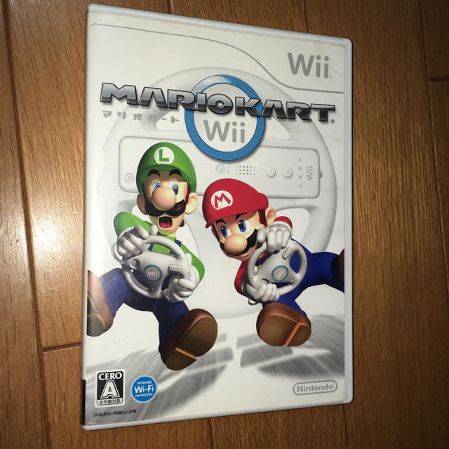 Wii(ウィー)のwii  マリオカート エンタメ/ホビーのゲームソフト/ゲーム機本体(家庭用ゲームソフト)の商品写真