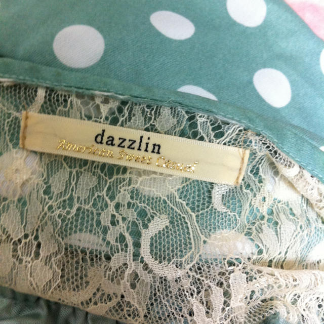 dazzlin(ダズリン)のドットレースワンピース♡ レディースのワンピース(ミニワンピース)の商品写真