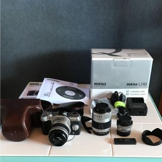 ドン様専用☆PENTAX Q10ダブルズーム(ミラーレス一眼)