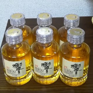 サントリー(サントリー)の響17年 50ml 6本セット(ウイスキー)