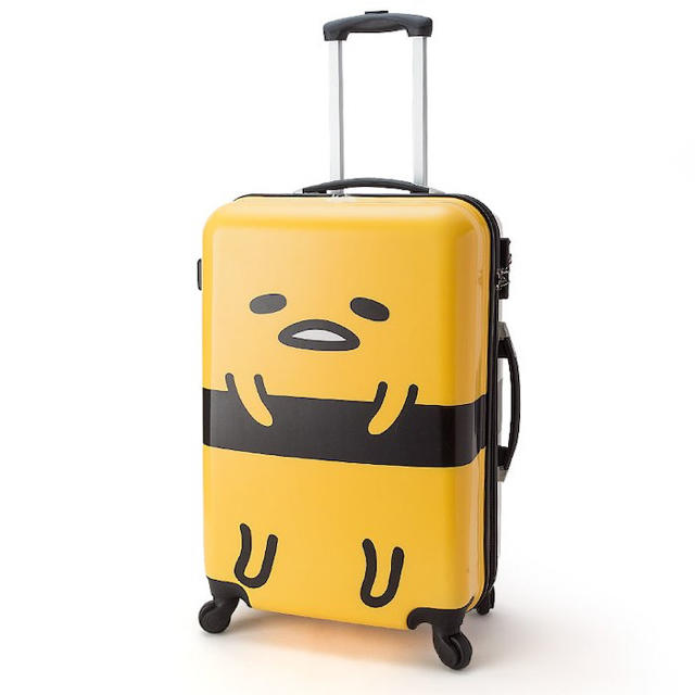 ぐでたま(グデタマ)の【新品 未使用】ぐでたま キャリーケース L レディースのバッグ(スーツケース/キャリーバッグ)の商品写真