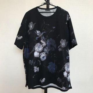 ラッドミュージシャン(LAD MUSICIAN)の【新品】ラッドミュージシャン：フラワー柄ビッグTシャツ(Tシャツ/カットソー(半袖/袖なし))