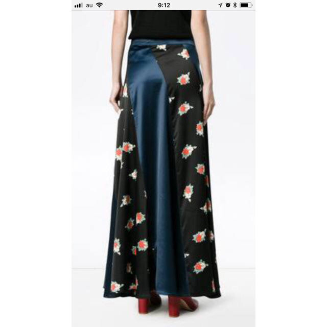 ganni マキシスカート 新品タグ付き お値下げ レディースのスカート(ロングスカート)の商品写真