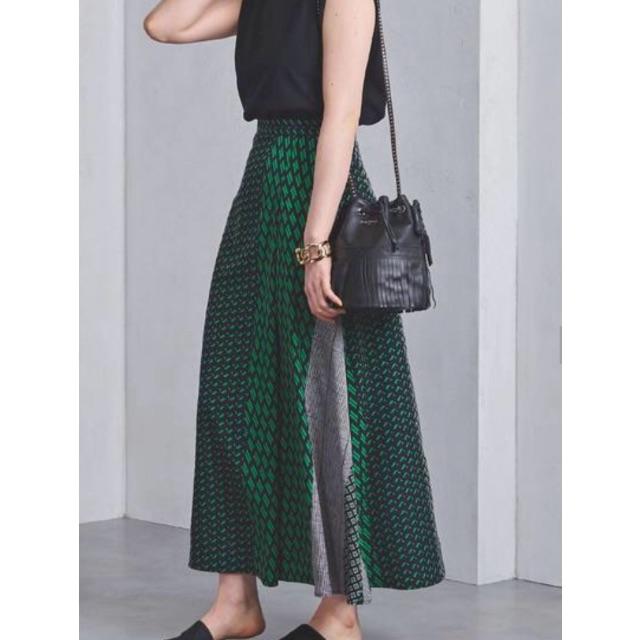 UNITED ARROWS - 新品 UNITED ARROWS UWSC マルチプリント ラップスカート 36