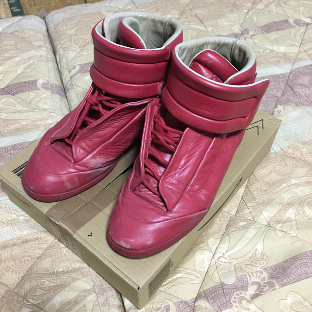 Maison Martin Margiela フューチャー ハイトップ RED