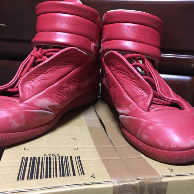 Maison Martin Margiela フューチャー ハイトップ RED