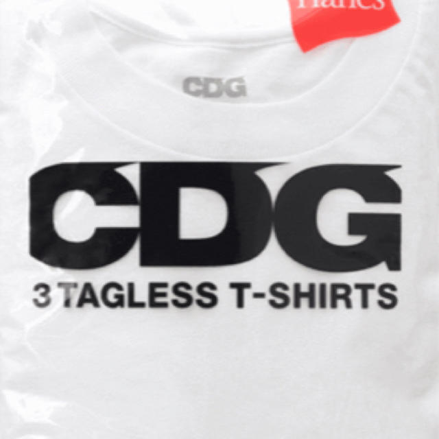 トップスCDG 3 TAGLESS T-SHIRTS Mサイズ