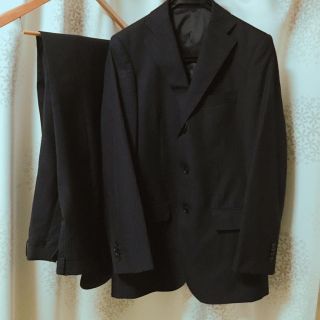 スーツカンパニー(THE SUIT COMPANY)の9月下旬まで★美品 スーツ セットアップ 濃紺 ネイビー ストライプ  M(セットアップ)