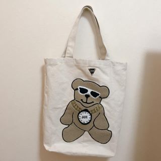 ジョイリッチ(JOYRICH)の即決値下可 JOYRICH🐻原宿限定 BIGキャンバストート(トートバッグ)