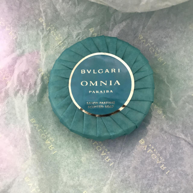 BVLGARI(ブルガリ)のブルガリ(BVLGARI) オムニアパライバソープ コスメ/美容のボディケア(ボディソープ/石鹸)の商品写真