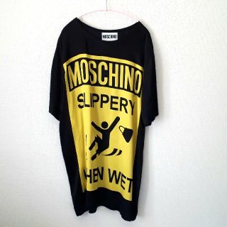 モスキーノ(MOSCHINO)のモスキーノクチュール♪シルクTシャツワンピース(ミニワンピース)