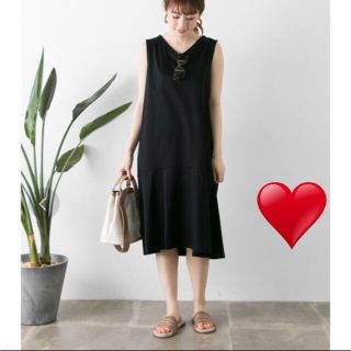 アーバンリサーチ(URBAN RESEARCH)の✨素敵美品✨❤️URBAN RESEARCH❤️ノースリーブワンピース(ひざ丈ワンピース)