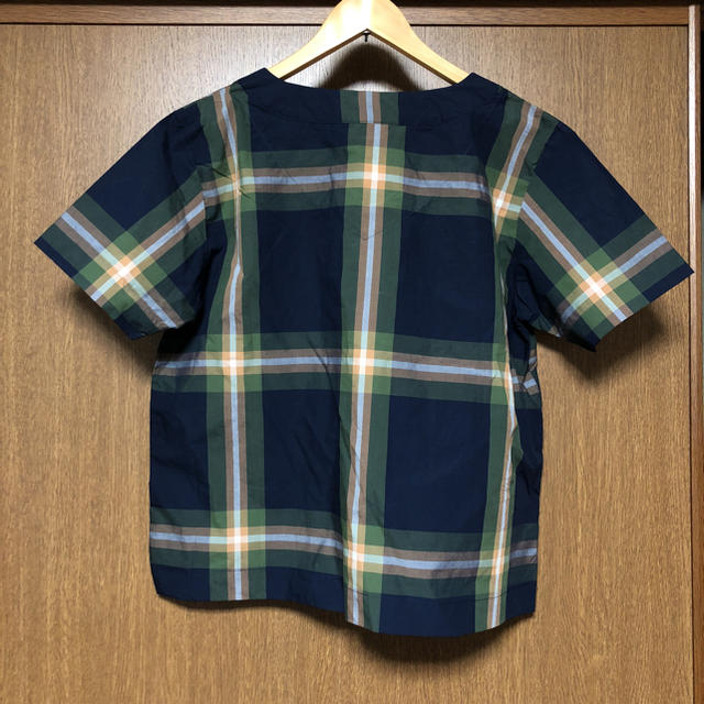 BEAMS BOY(ビームスボーイ)の美品 BEAMS BOY タータン チェック 半袖 シャツ レディースのトップス(シャツ/ブラウス(半袖/袖なし))の商品写真