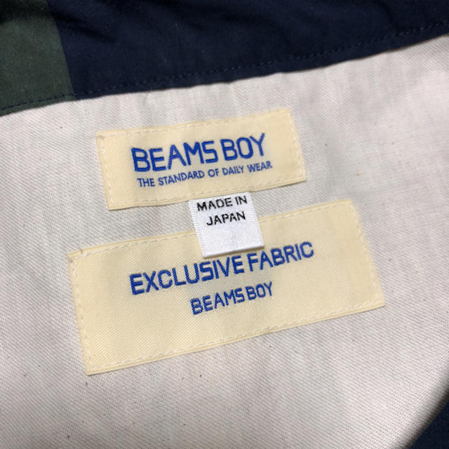 BEAMS BOY(ビームスボーイ)の美品 BEAMS BOY タータン チェック 半袖 シャツ レディースのトップス(シャツ/ブラウス(半袖/袖なし))の商品写真