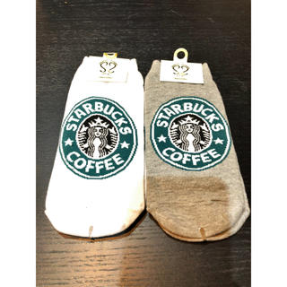 スターバックスコーヒー(Starbucks Coffee)のスタバ 靴下 2足セット 新品未使用、送料込み(ソックス)