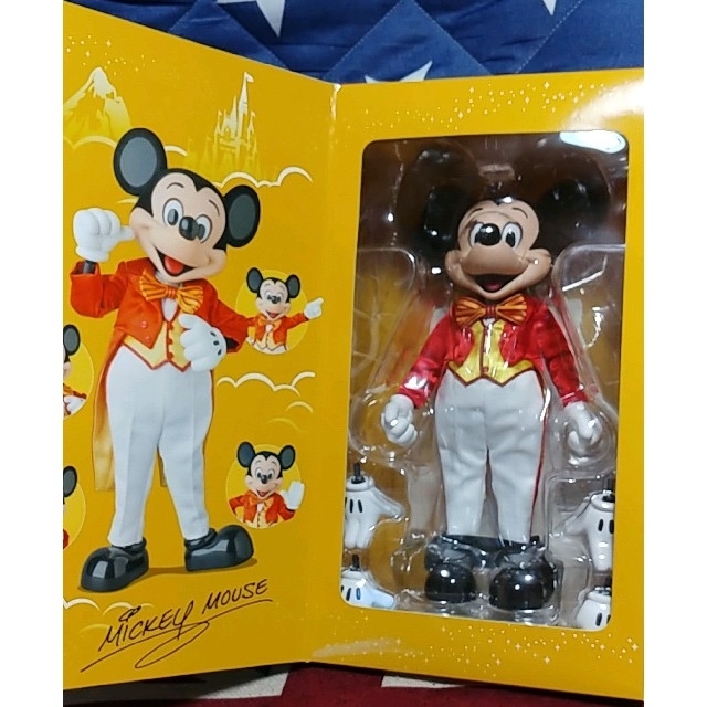 Disney(ディズニー)のレア品　会員限定ミッキーマウスアクションフィギュア エンタメ/ホビーのフィギュア(その他)の商品写真
