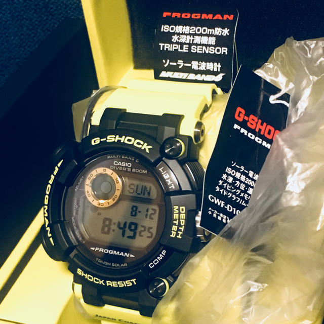 G-SHOCK フロッグマン 海上保安制度創設70周年 コラボレーションモデル時計