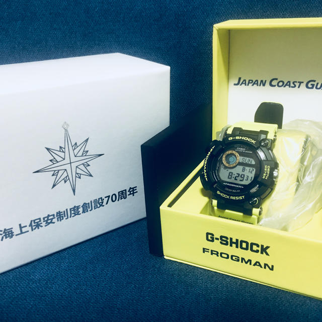 G-SHOCK G-SHOCK フロッグマン 海上保安制度創設70周年 コラボレーションモデル