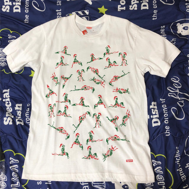 supreme クリスマス tee