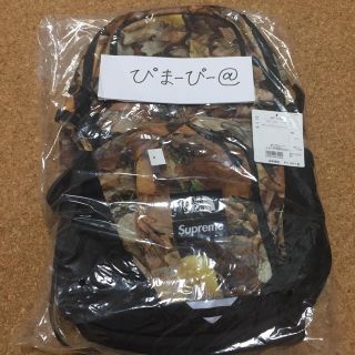 シュプリーム(Supreme)の16aw the north face バックパック 枯葉(バッグパック/リュック)