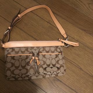 コーチ(COACH)の美品コーチウェストバッグ(ボディバッグ/ウエストポーチ)