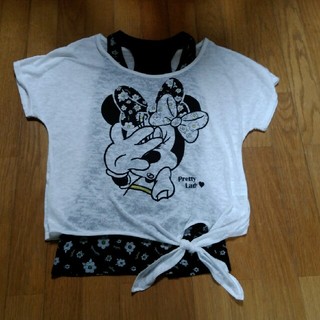 ディズニー(Disney)のディズニーＴシャツセット(Tシャツ(半袖/袖なし))