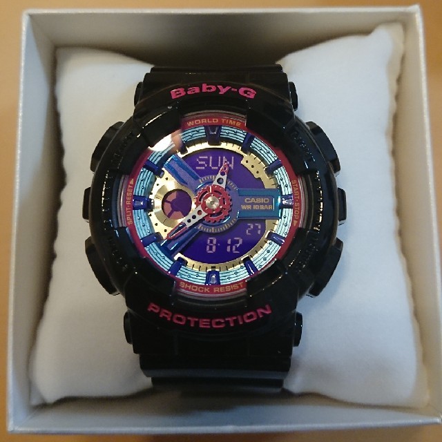 G-SHOCK(ジーショック)の新品未使用 BABY-G  BA-112-1AJF 生産終了現品限り レディースのファッション小物(腕時計)の商品写真