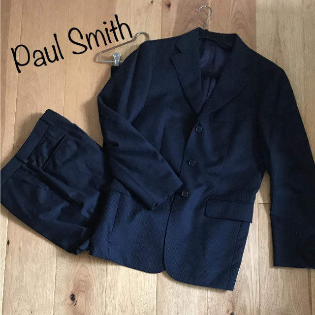 Paul Smith(ポールスミス)のMAIYAN様専用 ポールスミス  ネイビー ストライプススーツ L メンズのスーツ(セットアップ)の商品写真