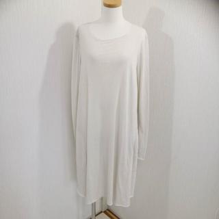 新品 ラクエルアレグラ チュニックドレス オフホワイト O ／Ｋ270(チュニック)