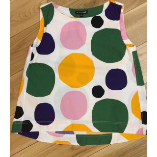 マリメッコ(marimekko)のマリメッコ☆ユニクロ☆ノースリーブ(カットソー(半袖/袖なし))